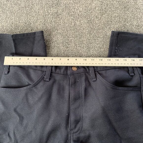 VTG Levi’s 10517 Blue Dacron 520 Gold & Black Tab Pants 70s Scoville Mens 34x32 - Picture 13 of 16